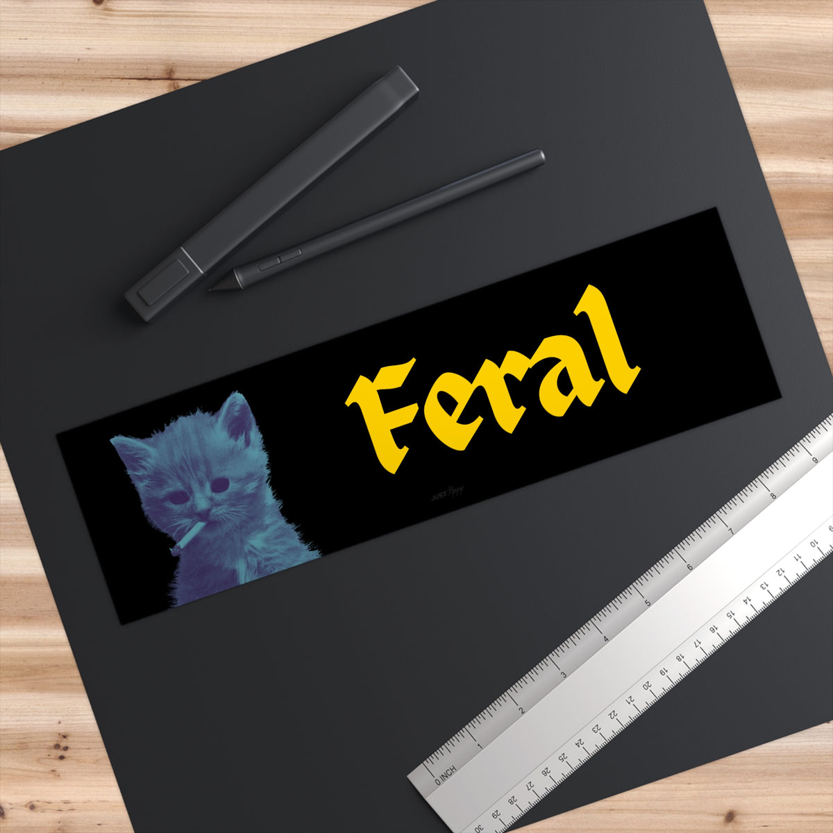Feral Cat Bumper Sticker