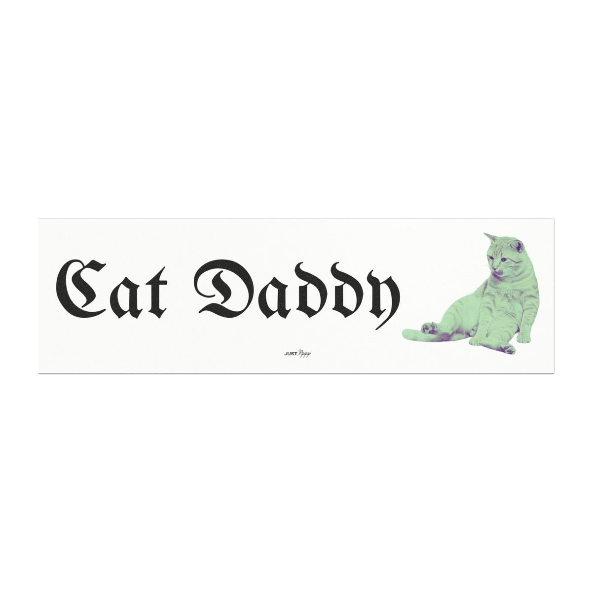Cat Daddy Gothic Cat Car Magnet