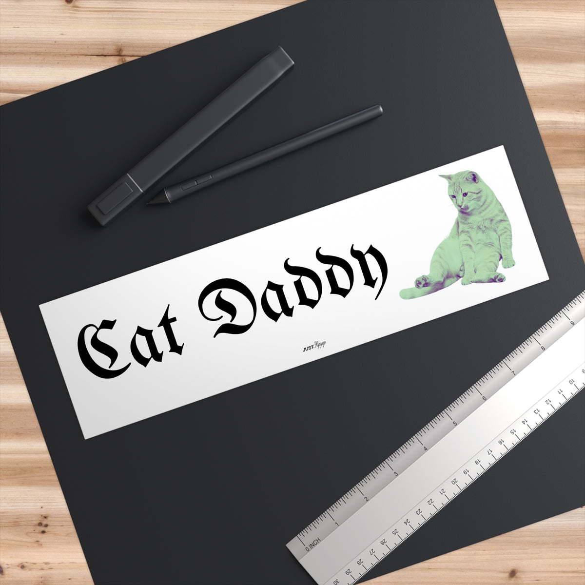 Cat Daddy Bumper Sticker
