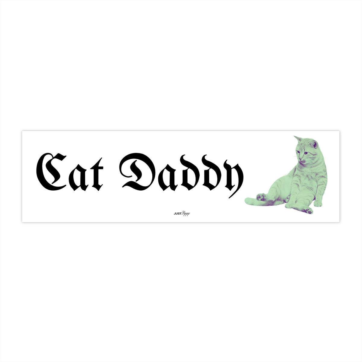 Cat Daddy Bumper Sticker