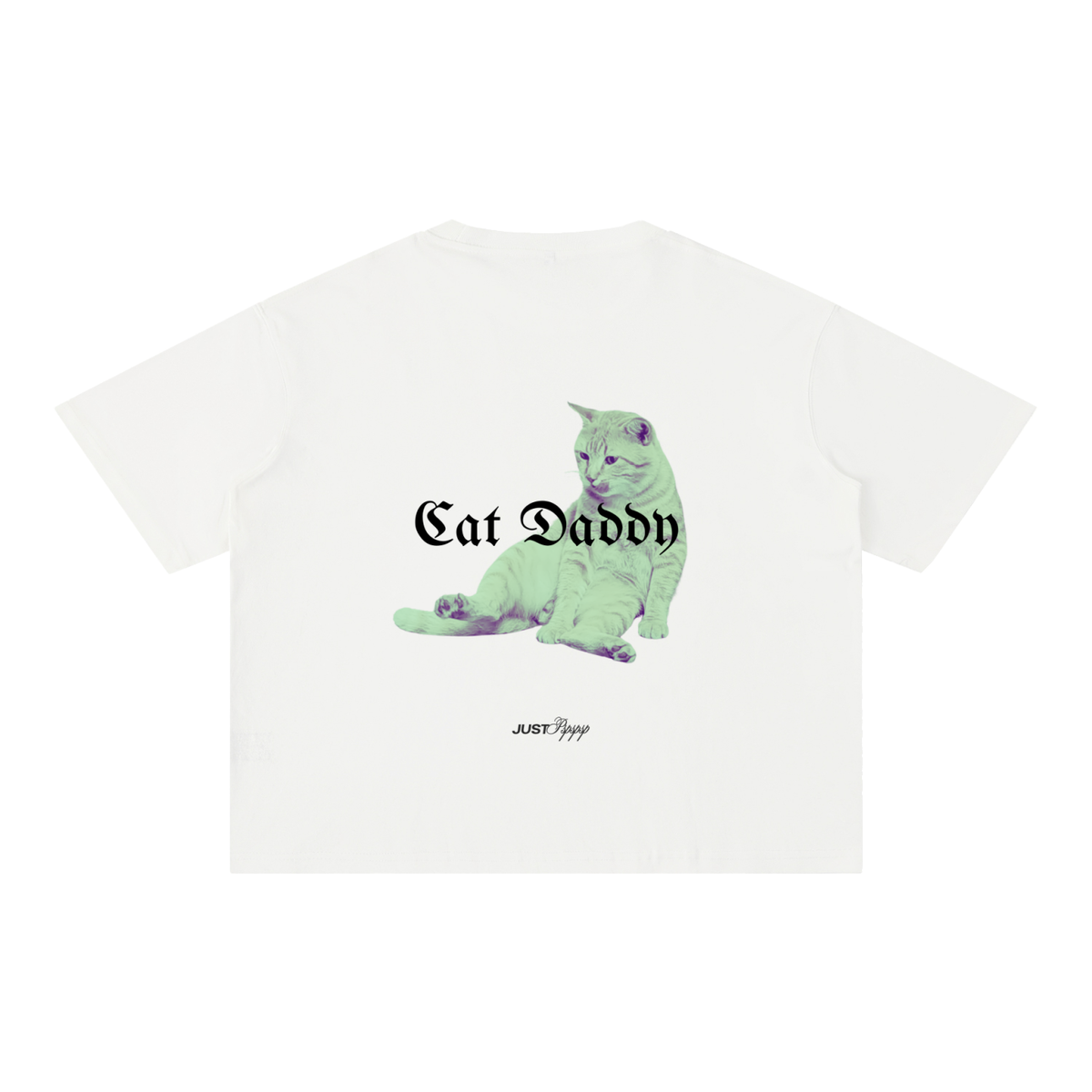 Cat Daddy Boxy Cotton T-Shirt