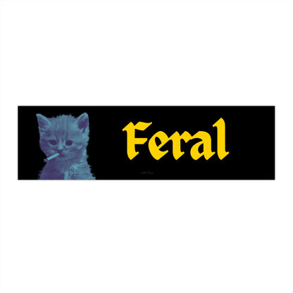 Feral Cat Bumper Sticker