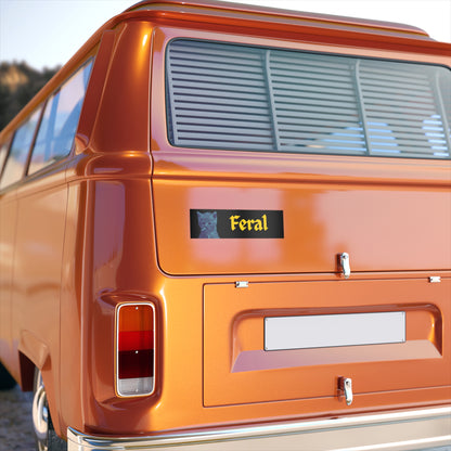 Feral Cat Bumper Sticker