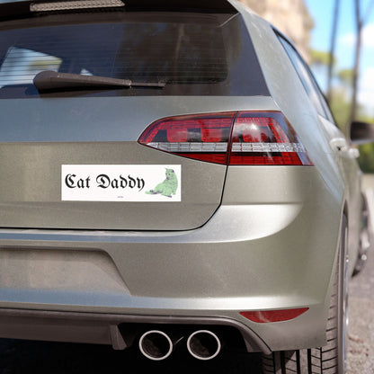 Cat Daddy Gothic Cat Car Magnet