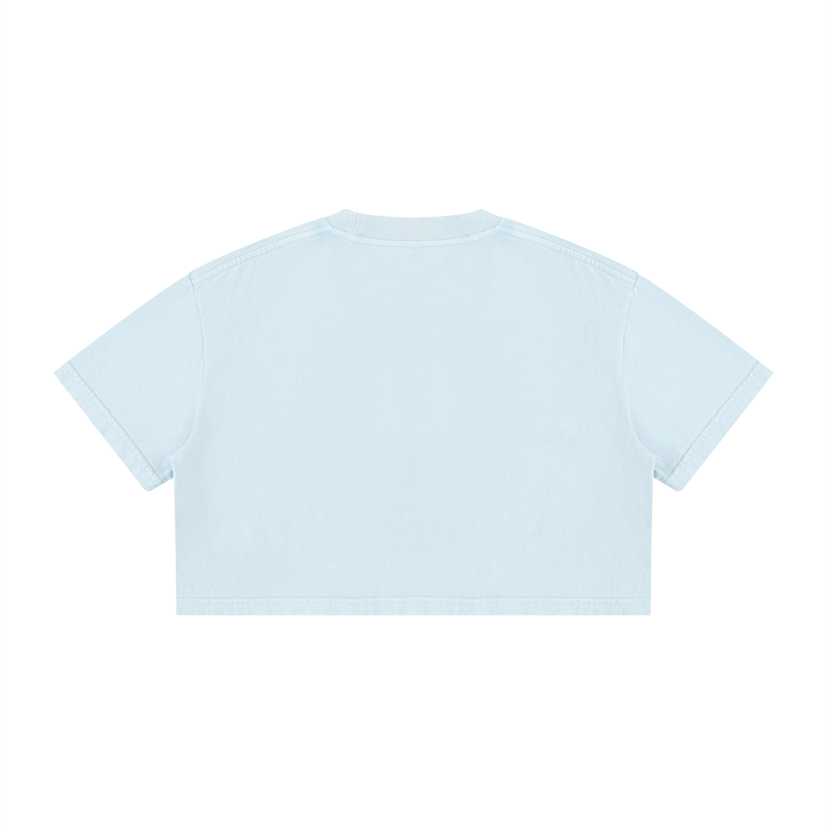 Bad Kitty Wash Cotton Crop T-Shirt