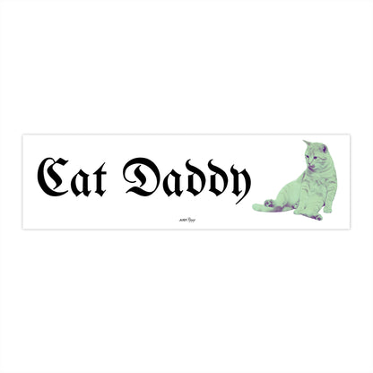 Cat Daddy Bumper Sticker