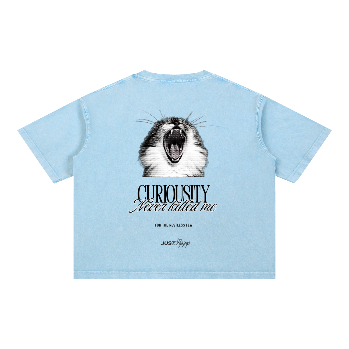 Mineral Wash Boxy Cotton T-Shirt