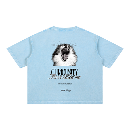 Mineral Wash Boxy Cotton T-Shirt